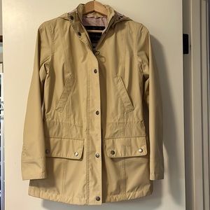 Barbour waterproof rain jacket.